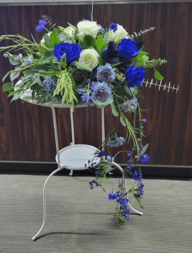 True blue arrangement